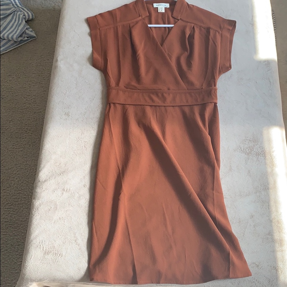 Rust color dress